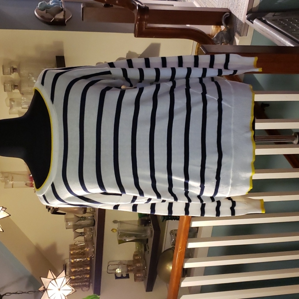 Dip Oversized Womens Blue And White Striped Sweater